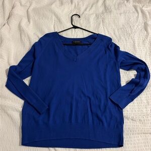 Banana Republic V-Neck Sweater - Royal Blue